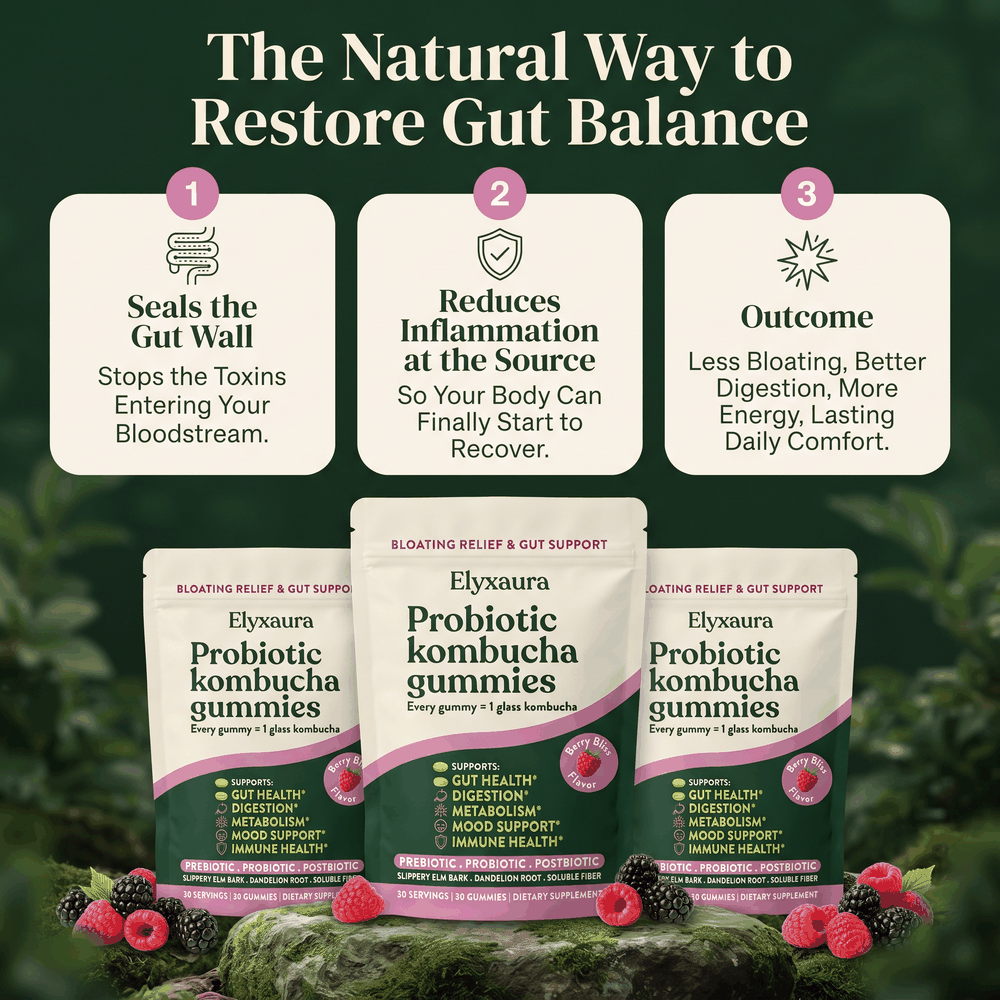 The natural way to restore gut balance